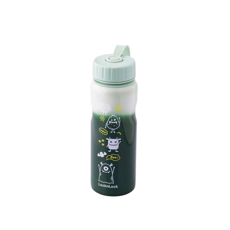 Bình Nước LocknLock 500ml Đổi Màu Theo Nhiệt Độ, Thép Không Gỉ 2 màu (Tím, Mint) LHC7005 image number null